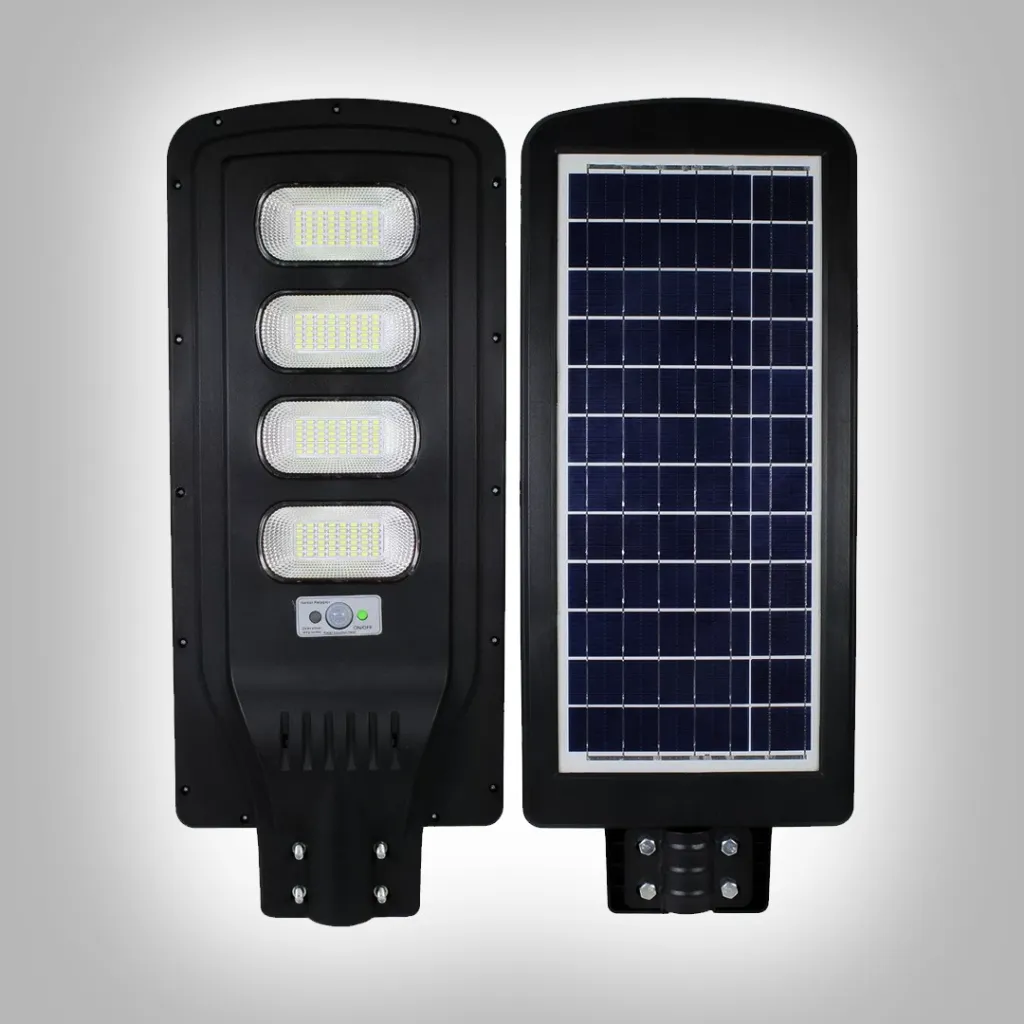Lámpara de Calle LED Solar 200W 6500K – Iluminación Exterior IP6