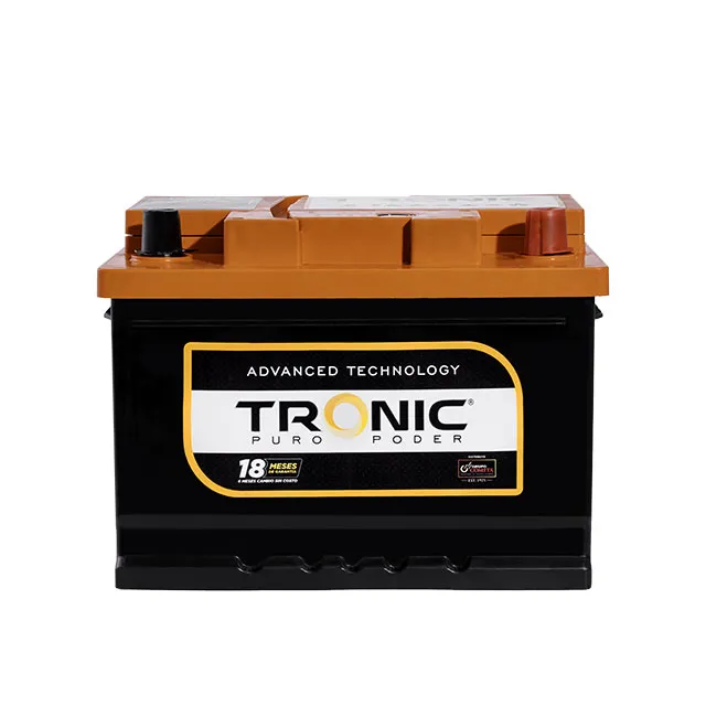 Bateria Automotriz tronic 6 voltios (Garantía de 12 meses limitada: 6 meses en piezas y servicios, seguidos de 6 meses solo en servicios. No aplica por daños físicos, humedad o Power Supply.)
